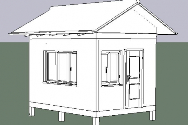 дом 3 на 4 метра - Уральская дача