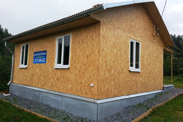 Каркасный дом 6 на 7 метров. площадь 40 м/кв. Круглогодичное проживание. - Уральская дача