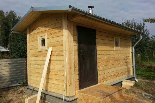 баня под ключ 3 на 5 метров. - Уральская дача