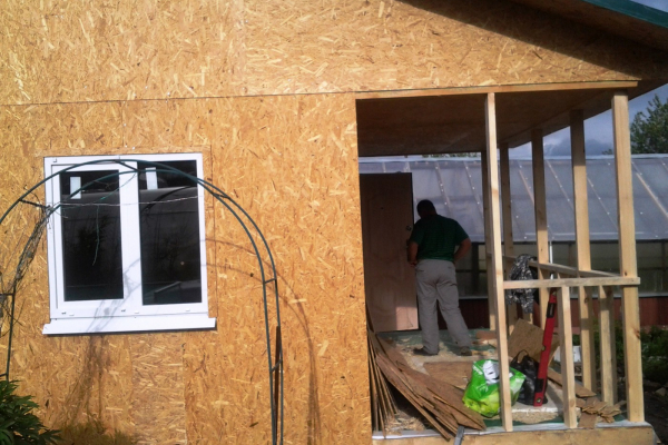 пристрой 3х4м - Уральская дача