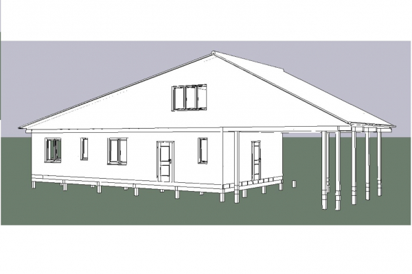 дом 7 х 13 м. постояное проживание. 28.09.2022 - Уральская дача