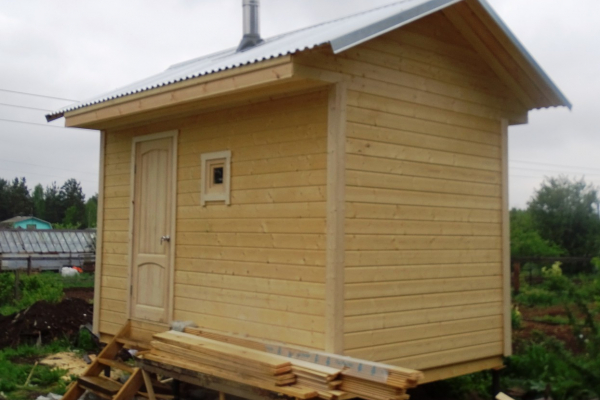 Баня каркасная под ключ 2,5 х 4 м. - Уральская дача