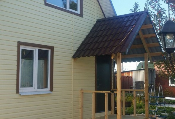 дом 6 на 6 метров, с мансардой. для круглогодичного проживания. - Уральская дача