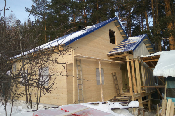 пристрой 4х6 - Уральская дача