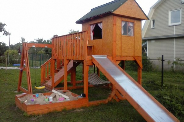 детски игровой домик "Фрегат 1" - Уральская дача