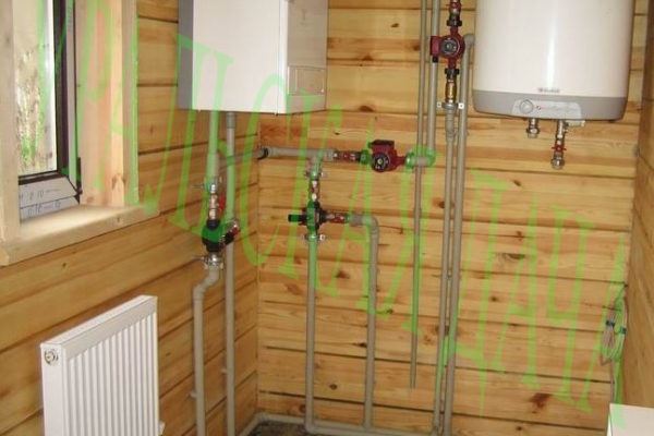 Монтаж водоснабжения  - Уральская дача