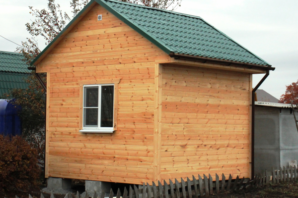 дом 4 х 4 м. сезонное проживание. 27.10.2022г. - Уральская дача