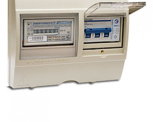 Установка щитка - Уральская дача